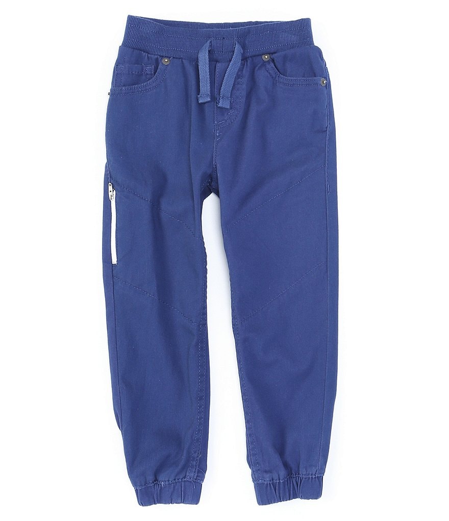 First Wave Little Boys 2T-7 Marled French Terry Jogger Pants