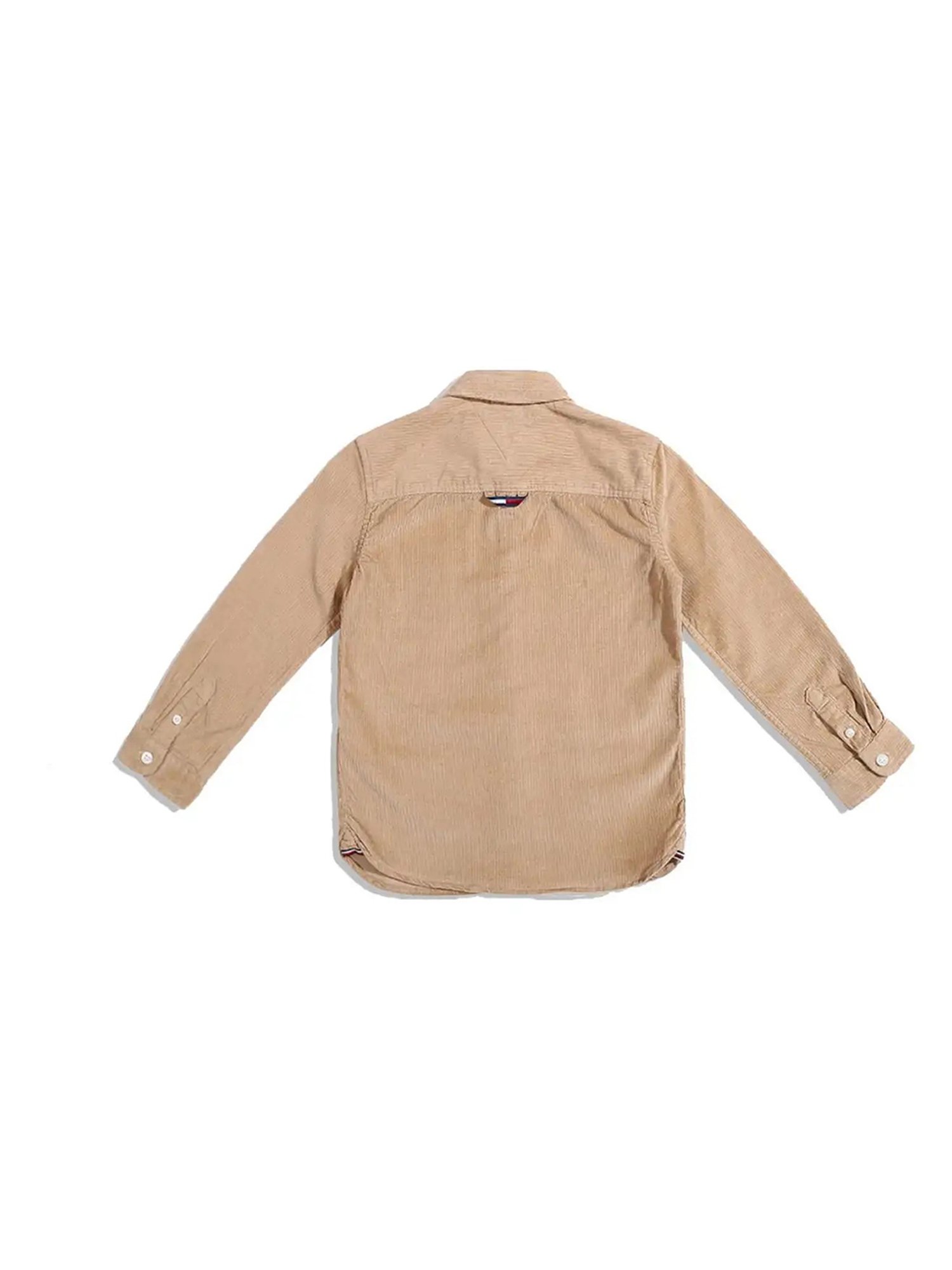 Tommy Hilfiger Kids Khaki Solid Shirt