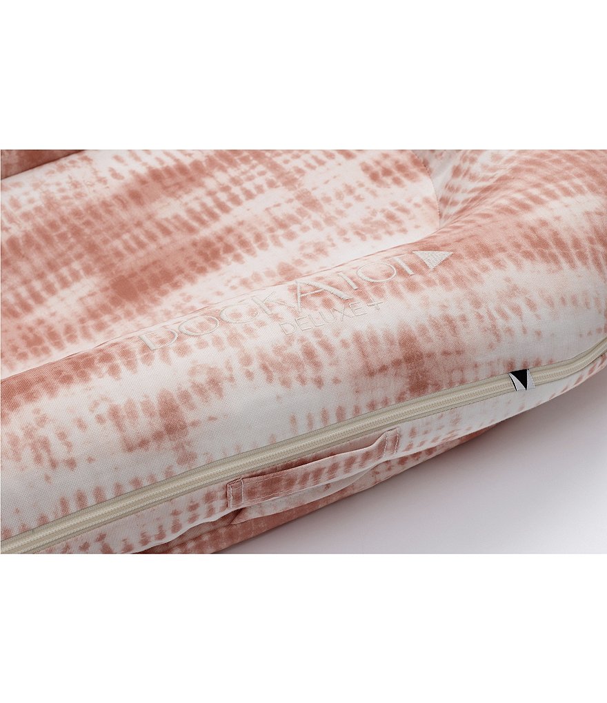 DockATot 0-8 Months Ginger Shibori Deluxe Dock Cover,Stage 1