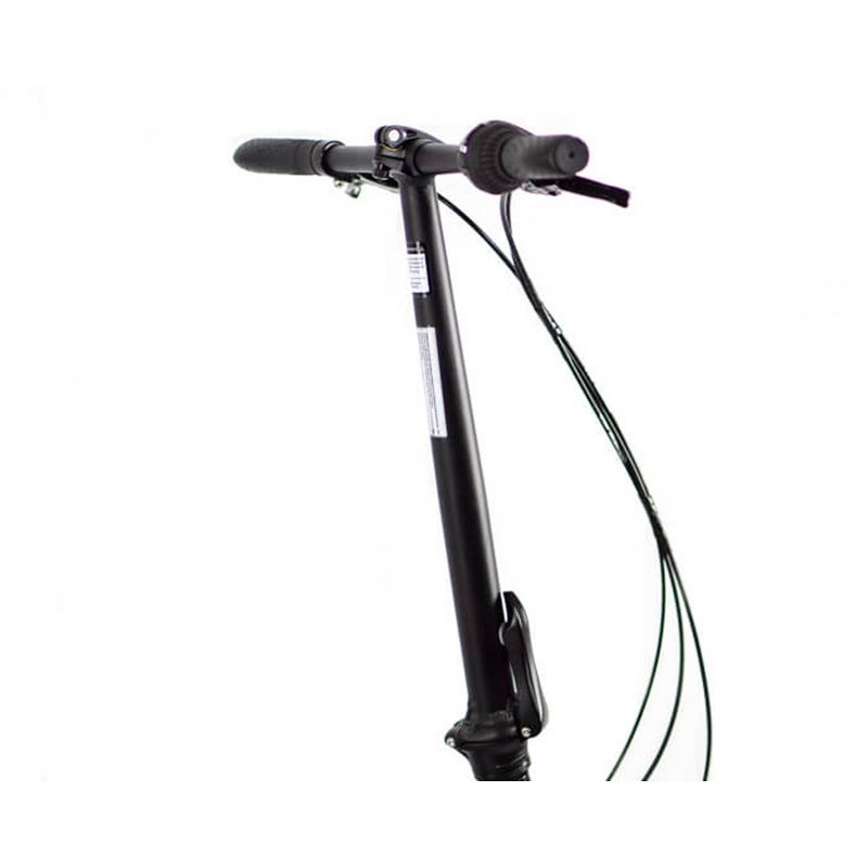 ZiZZO Campo 7-Speed Aluminum 20" Folding Bike - Black