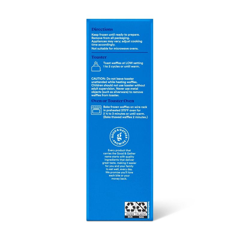 Frozen Blueberry Waffles - 10ct - Good & Gather™