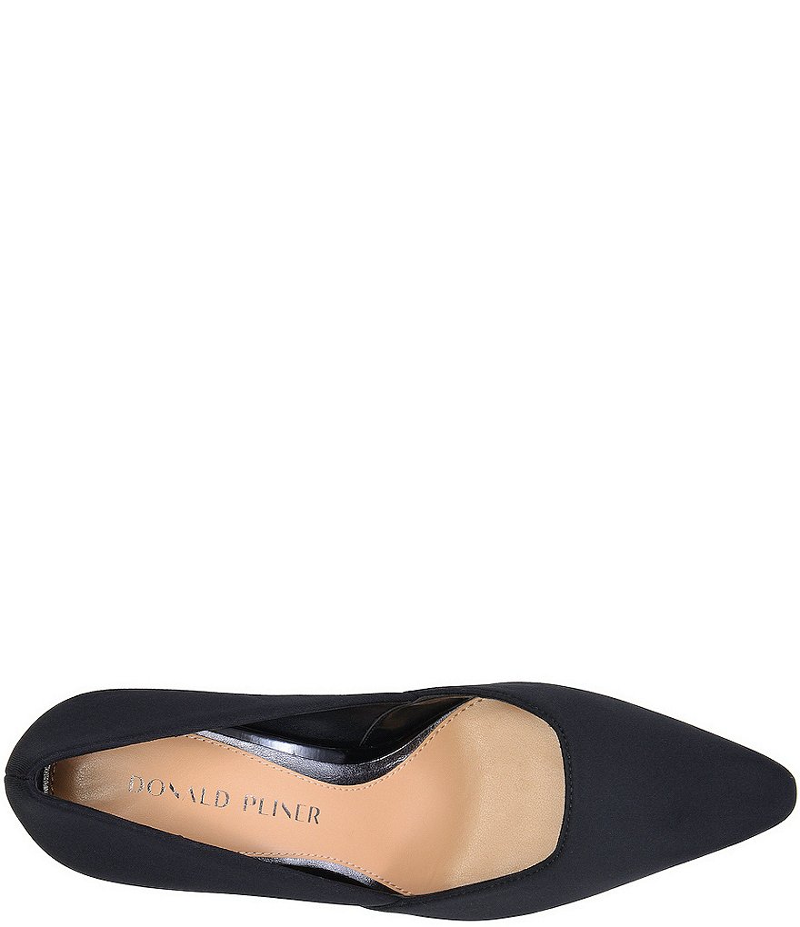 Donald Pliner Pola Crepe Elastic Pumps