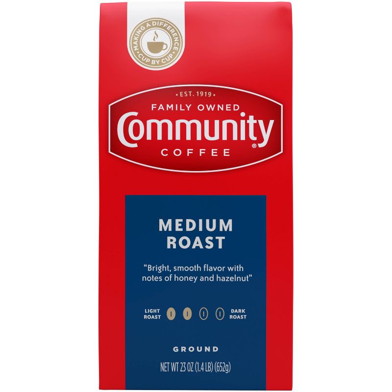 Community Coffee Medium Roast Ground Coffee - 23oz