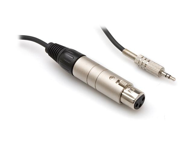 Hosa Model MIT-156 18 in XLR3F to 3.5mm TRS Impedance Transformer
