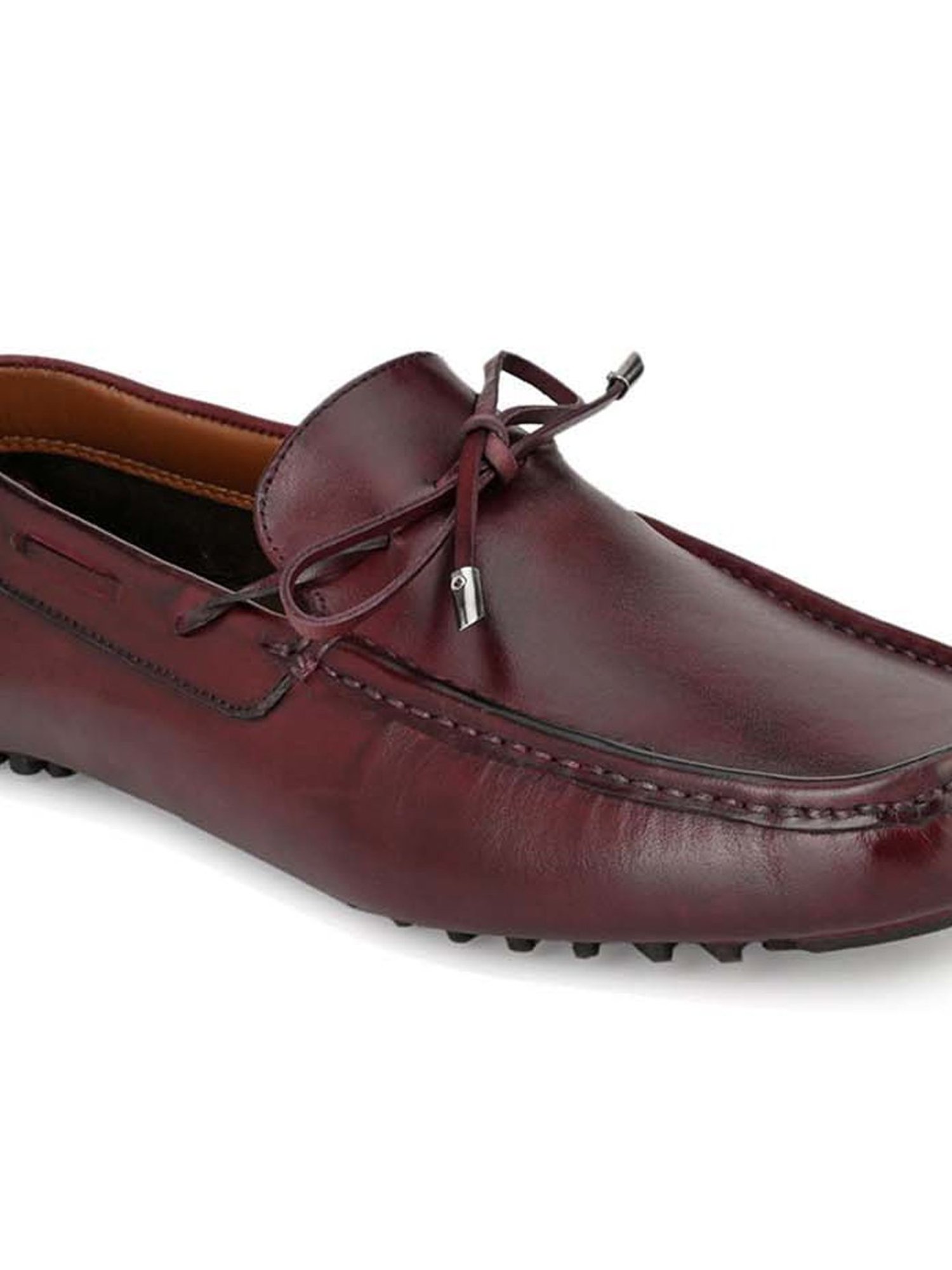 San Frissco Men's Maroon Boat Shoes