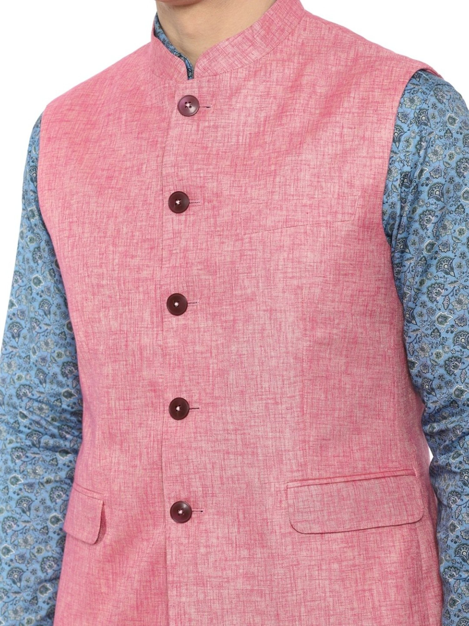 Vastramay Black Regular Fit Blazer