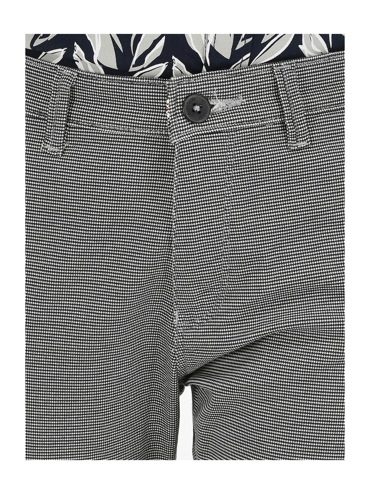Crimsoune Club Boys Grey Self Trousers