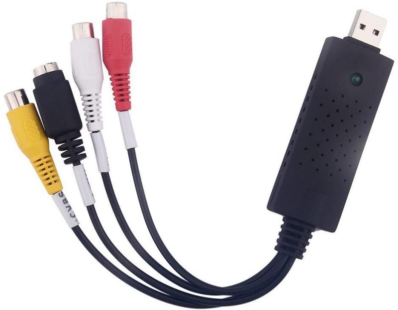 Yosoo USB 2.0 VHS to DVD RCA Converter Adapter Video Capture Card for Win XP 7