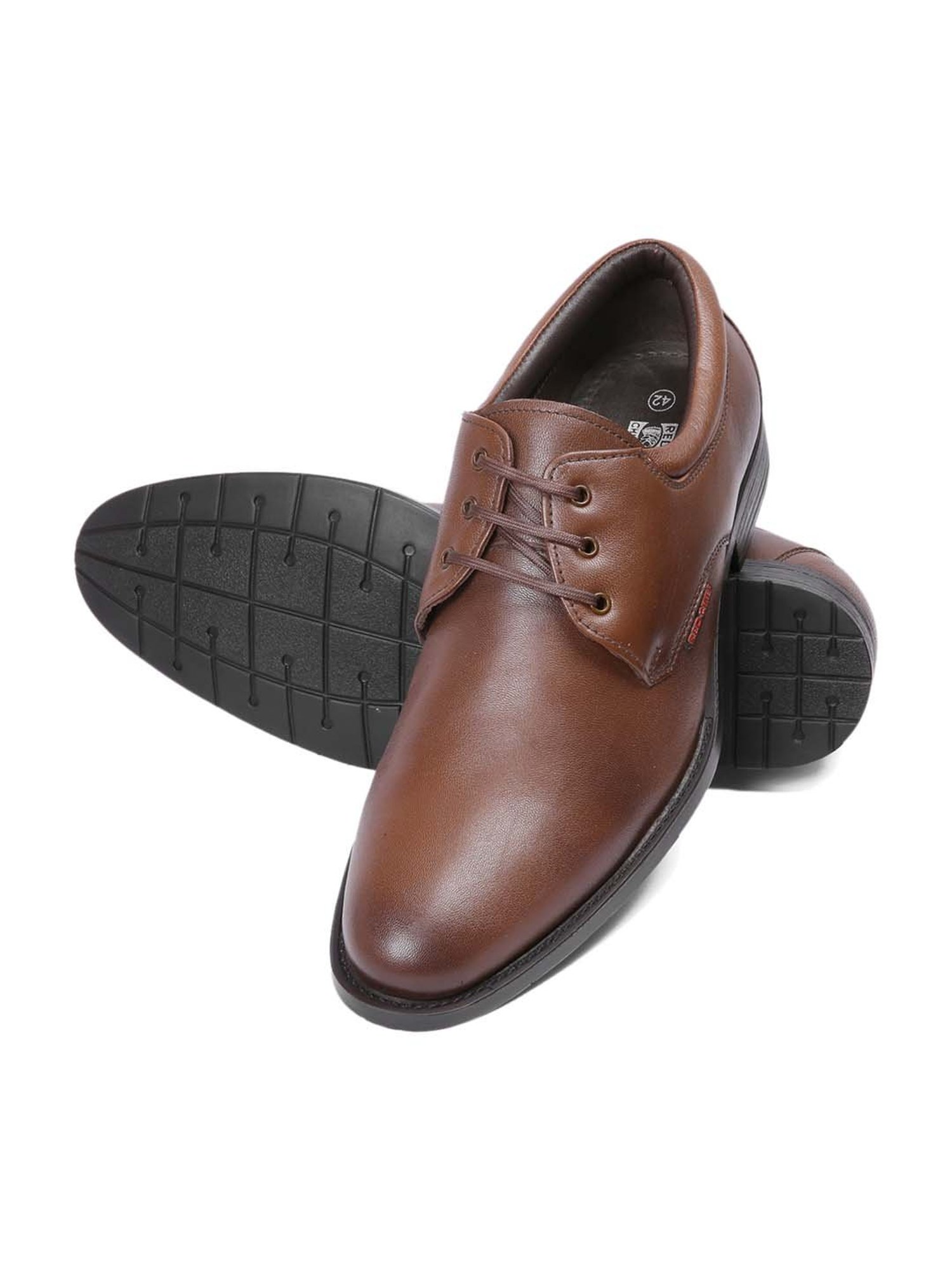 Red Chief Men's Brown Derby Shoes