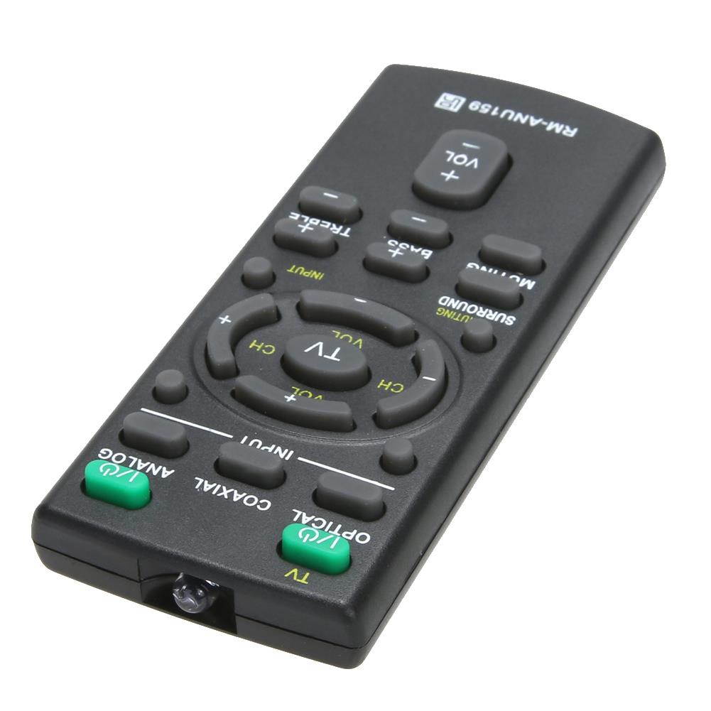 New Replacement remote control  RM-ANU159 For Sony Sound Bar HT-CT60 /C SA-CT60 SS-WCT60 need CR2025 Button Cell (not supplied)