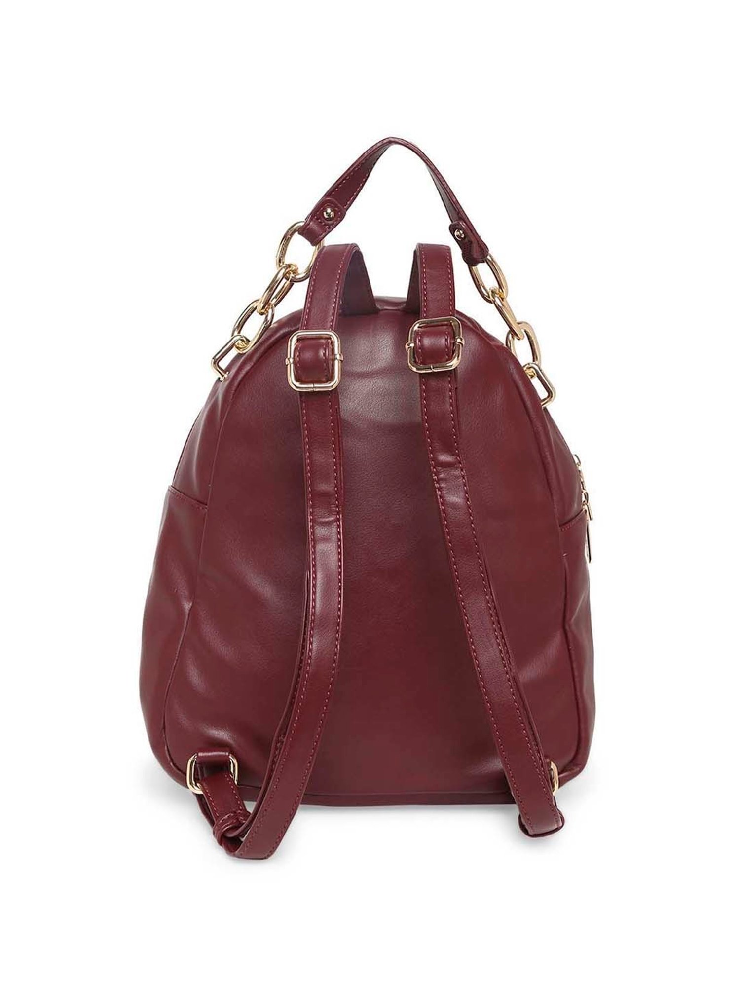Marina Galanti Maroon Medium Backpack