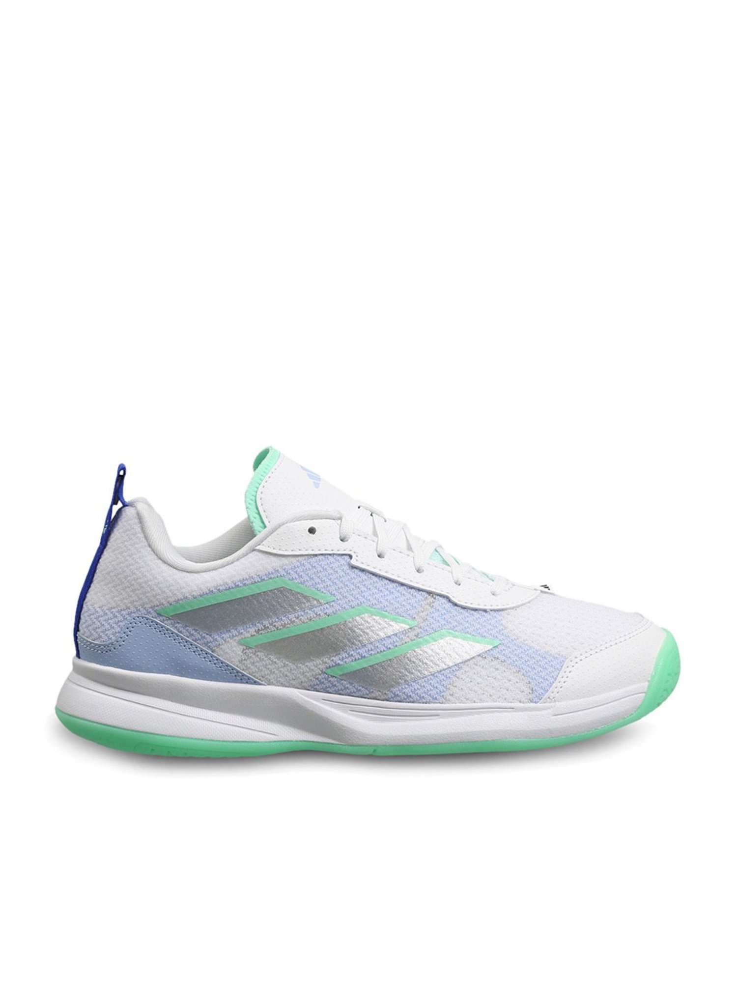 Adidas Women's AvaFlash White Tennis Shoes