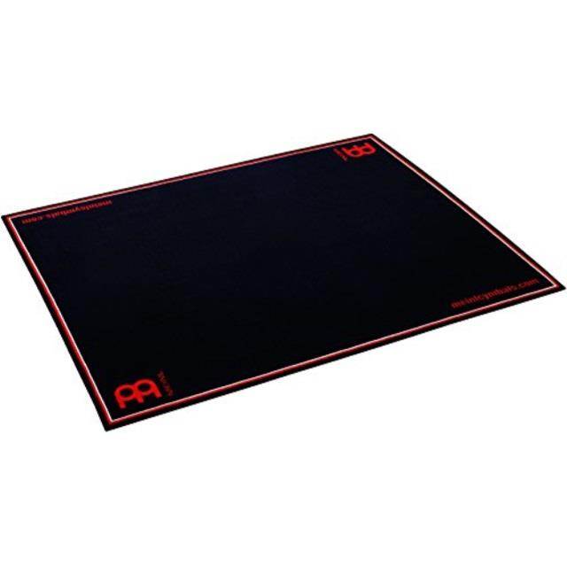 meinl cymbals mdrbk drum rug, black