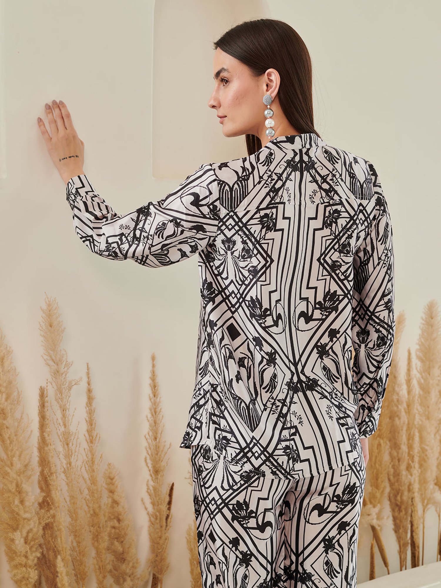 Dusk Attire White Valentina Co-ord Set