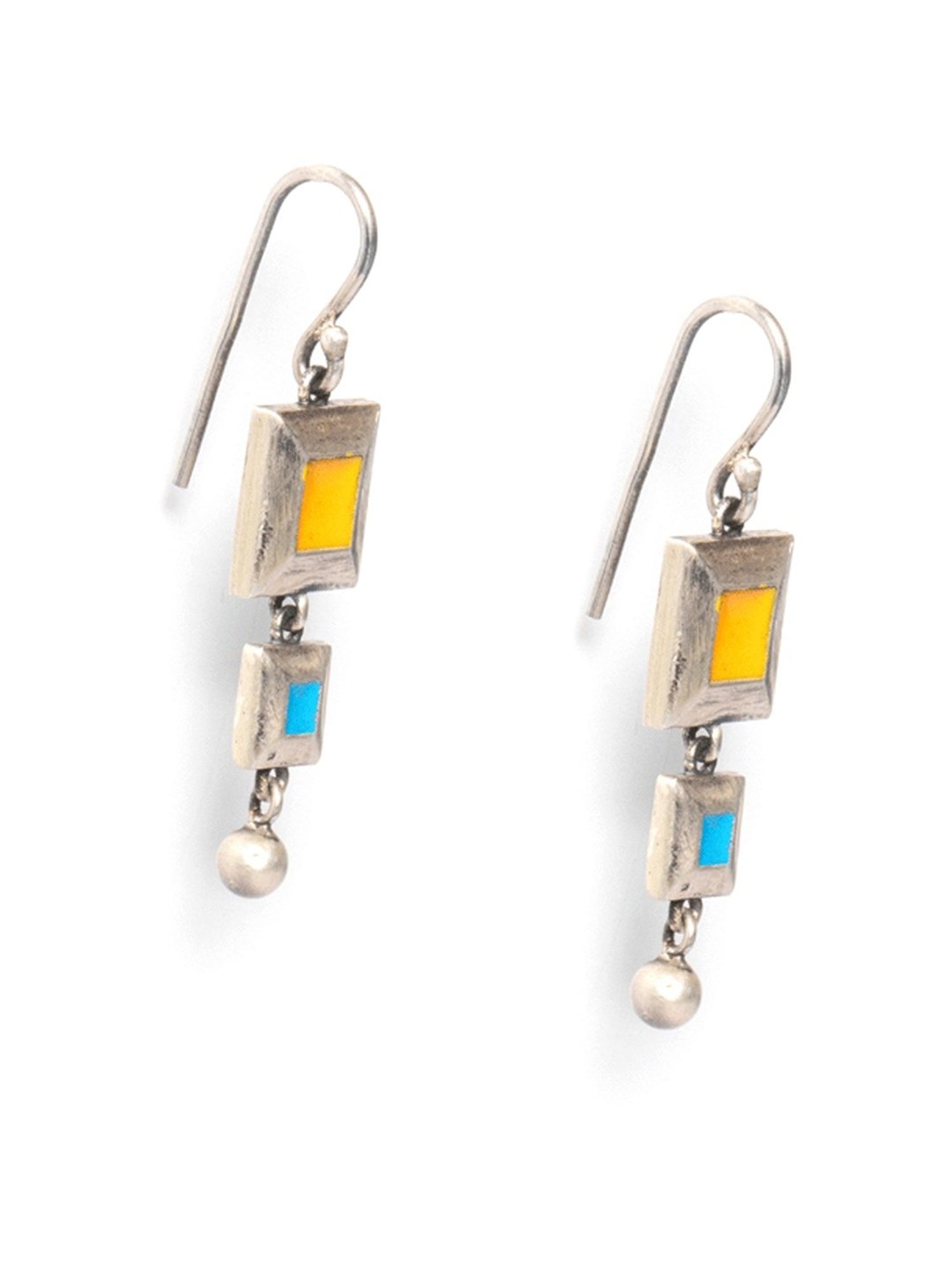 Clara 92.5 Sterling Silver Lily Earrings for Women