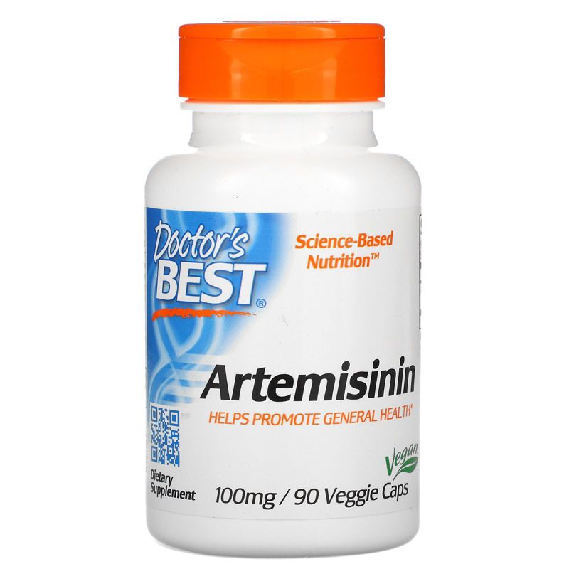 Doctor's Best Artemisinin, 100 mg, 90 Veggie Caps, Herbal Supplements
