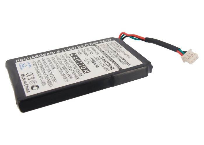 1100mAh Battery for GPS Magellan RoadMate 1200, RoadMate 1210, 384.00015.005