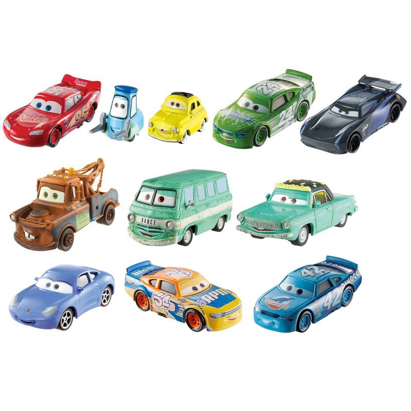 Disney Pixar Cars 1:55 Scale Die-Cast 10pk