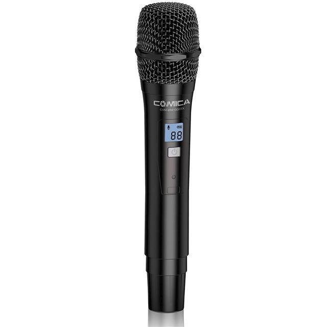 Comica CVM-WM100-HTX UHF Wireless Handheld Transmitter Microphone for CVM-WM100