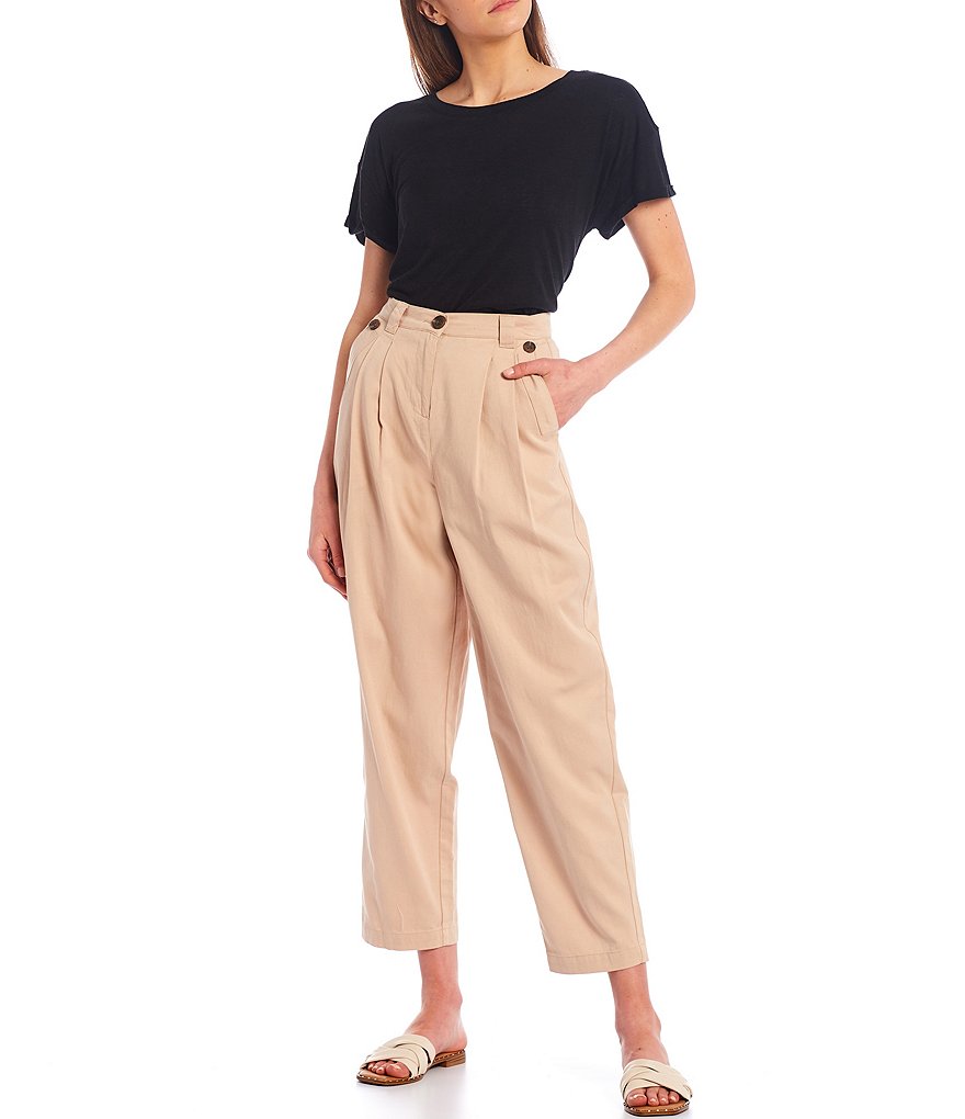 Every Knit Roll Sleeve Pullover Tee