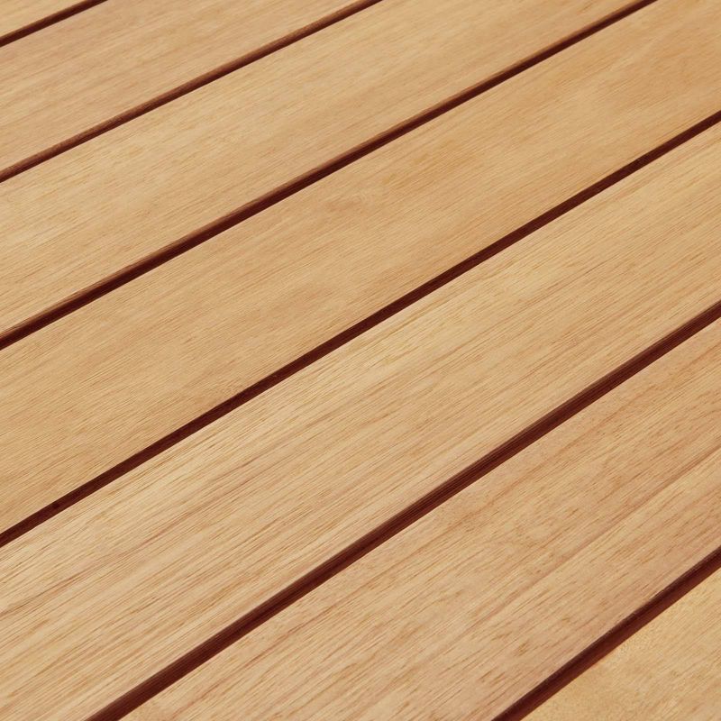 Freeport Outdoor Patio Outdoor Patio Coffee Table - Natural - Modway