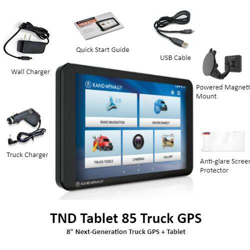 RAND MCNALLY TNDTABLET85 TND TABLET 85