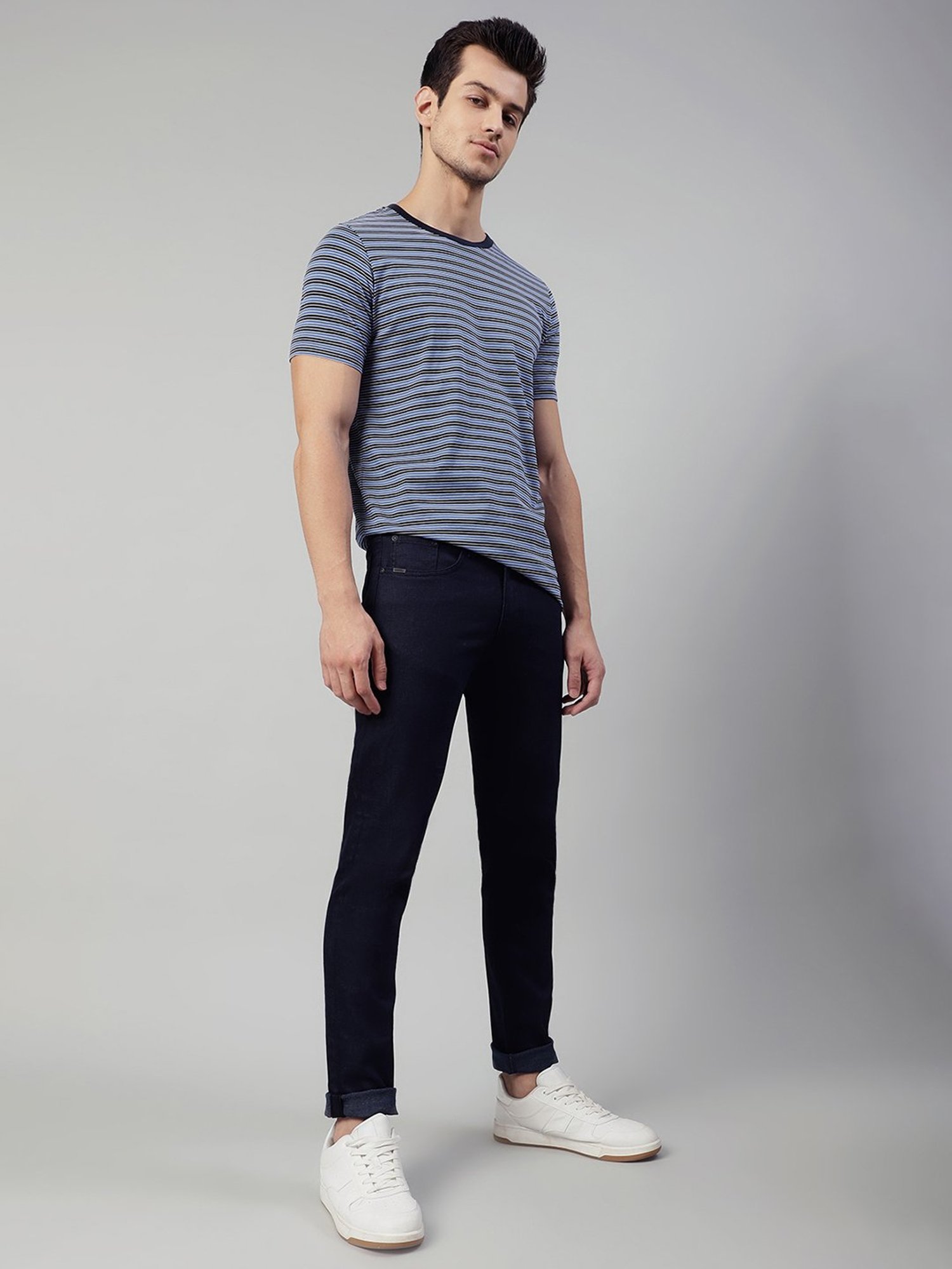 Matinique Dark Blue Regular Fit Jeans