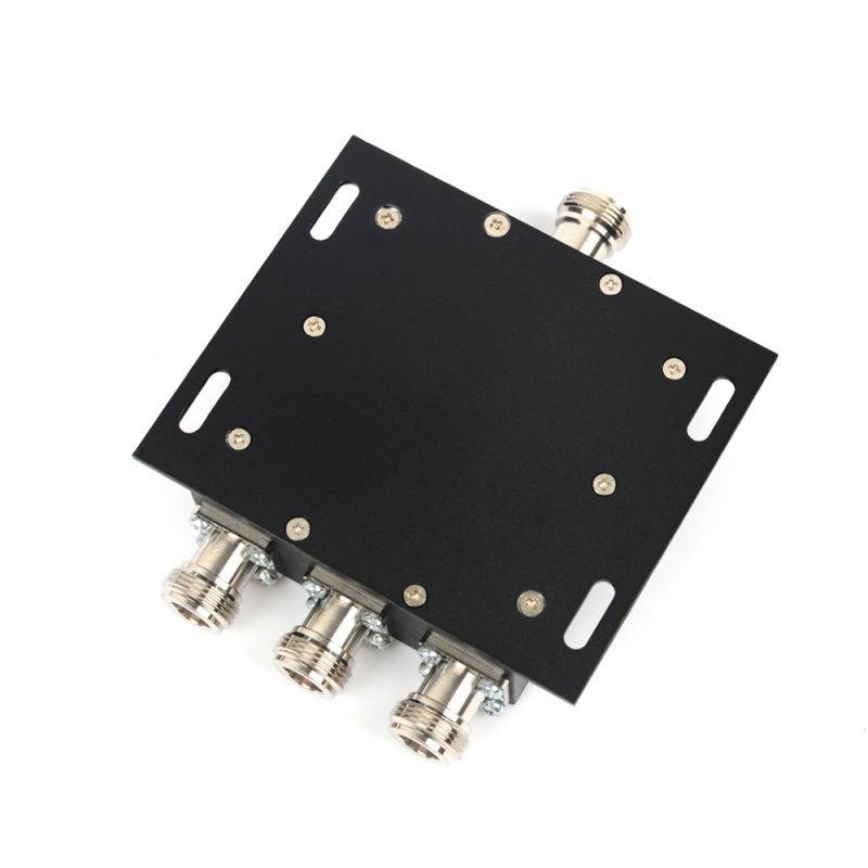 3 Way UHF 400-500MHz Antenna Power Splitter 50W Two Way Radio Repeater Power Divider with N Female connectors