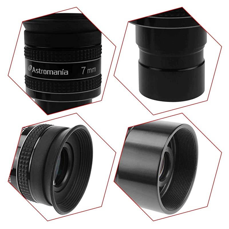 125quot 7mm 58Degree Planetary Eyepiece for Telescope