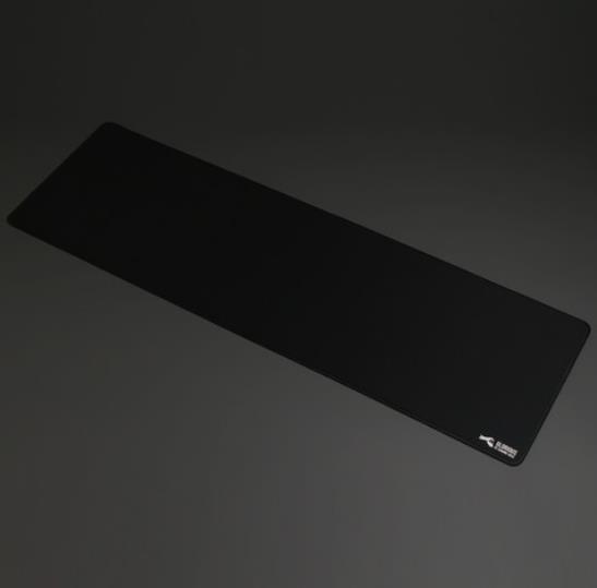 Glorious Large Gaming Mouse Mat / Pad - Stitched Edges, 2mm thick, Black Mousepad | 11"x13"x0.08" (G-L)