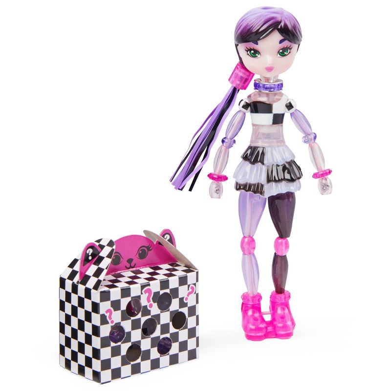 Twisty Girlz Series 2 Chexie Transforming Doll to Bracelet with Mystery Twisty Petz