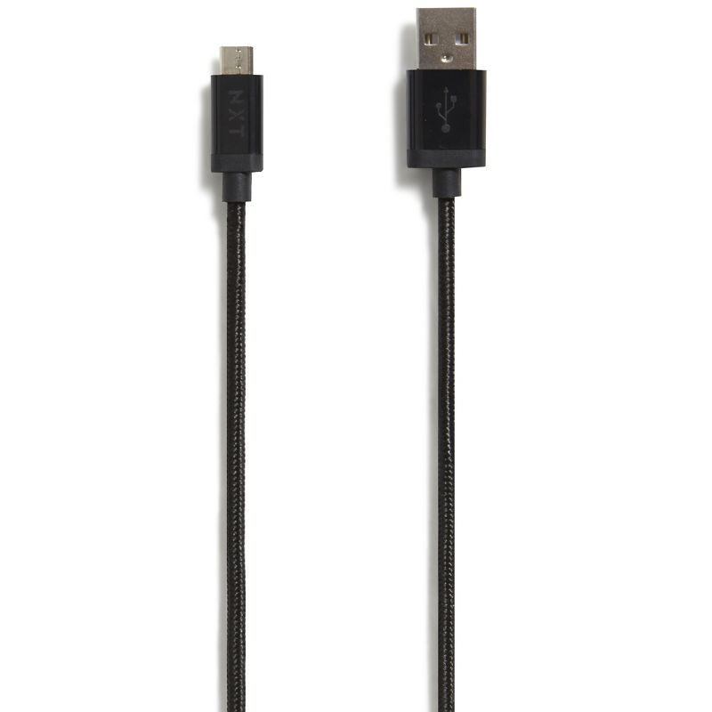 NXT Technologies Technologies 4 Ft. USB-A to Micro-USB Cable Blk NX54334
