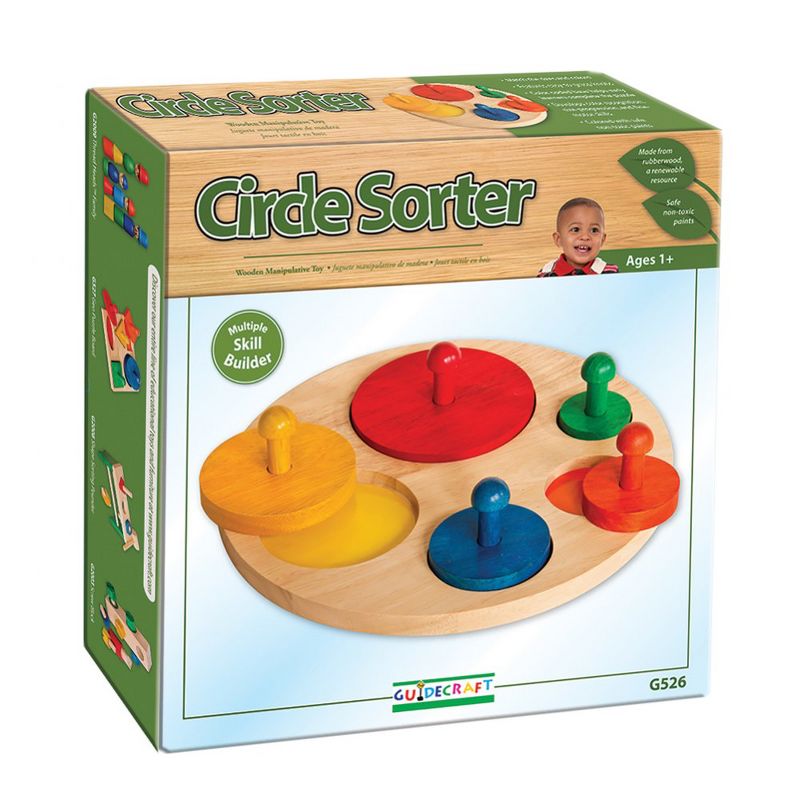 Guidecraft Circle Shape Sorting Puzzle
