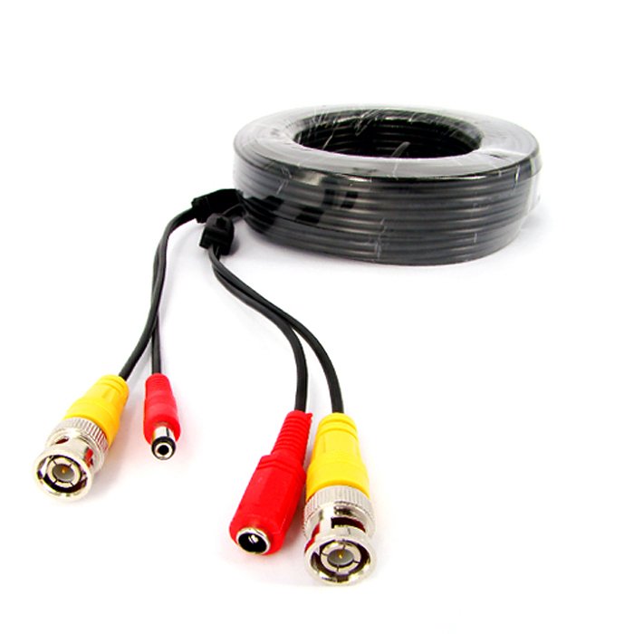 iKKEGOL 10M 33ft BNC Video DC Power Extension Cable for CCTV Camera DVR