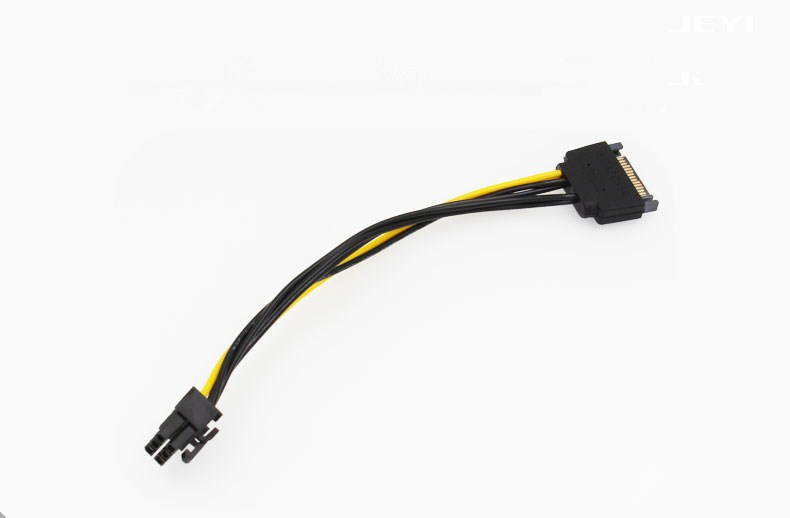 Mining Card, Riser Card, PCIe (PCI Express) 16x to 1x Riser Adapter, USB 3.0 Extension Cable 60cm, 6 pin PCI-E to SATA Power Cable, GPU Riser Adapter, Ethereum Mining Riser Card