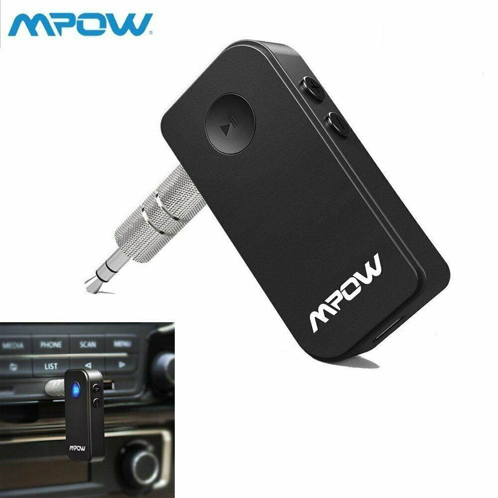 Mpow Bluetooth 4.1 Receiver Car Wireless Audio Music Adapter Receiver Hands-Free