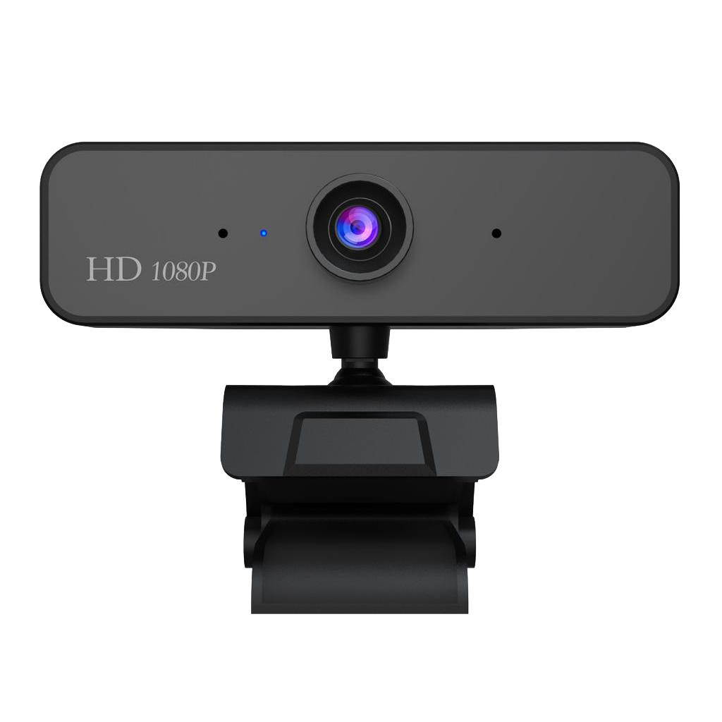 Computer Camera HD Webcam with Mic 1080P Fixed Focus High-end for Video Call