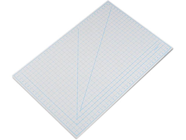 X-ACTO X7763 Self-Healing Cutting Mat, Nonslip Bottom, 1" Grid, 24 x 36, Gray