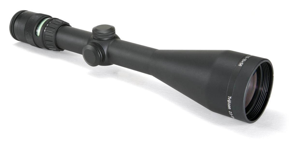 Trijicon AccuPoint 2.5-10x56 Riflescope, Standard Crosshair with Green Dot