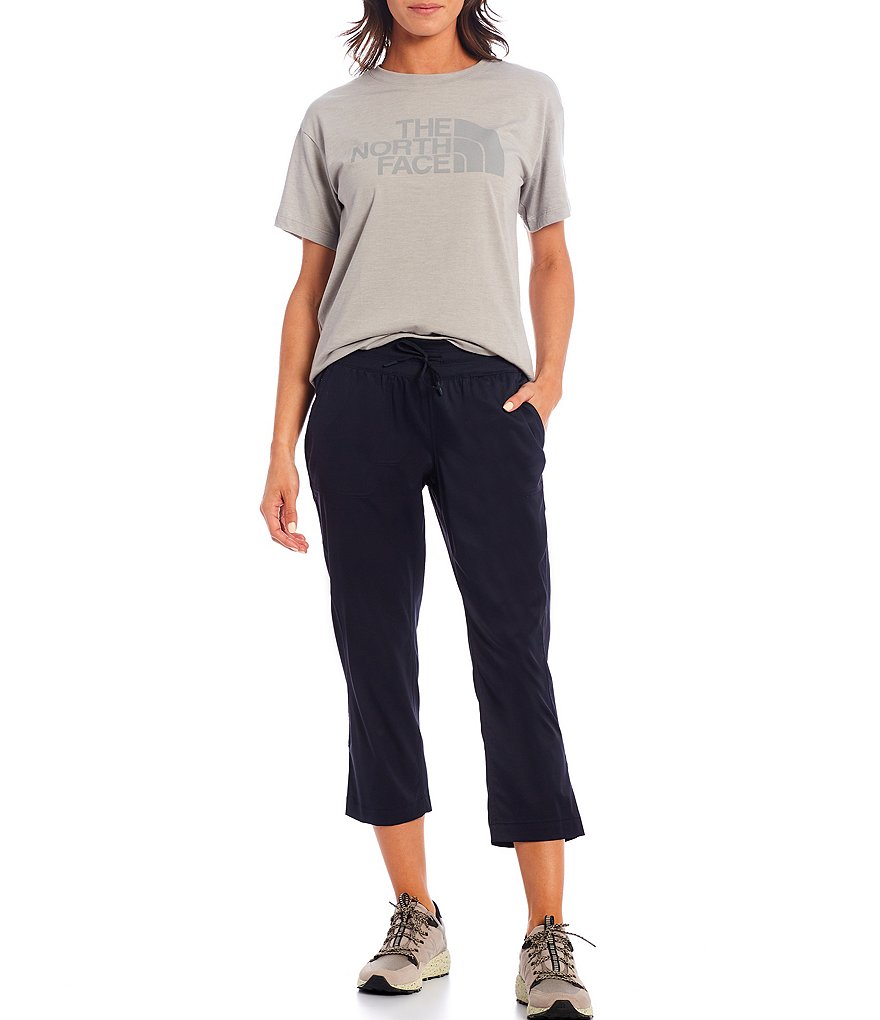 Columbia Anytime Outdoor&trade; Straight Leg Cropped Capri Drawstring Pants