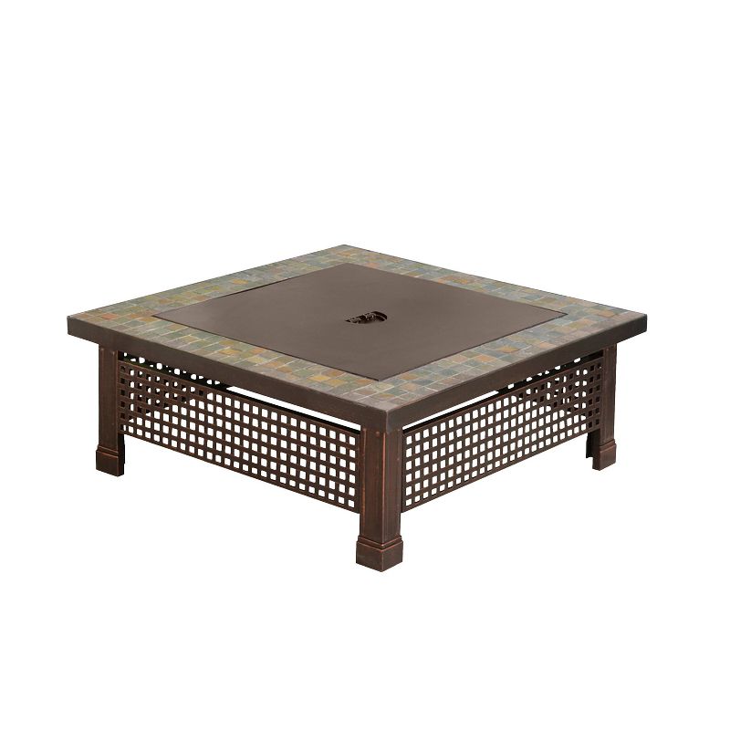 Pleasant Hearth 34" Bradford Slate Fire Pit