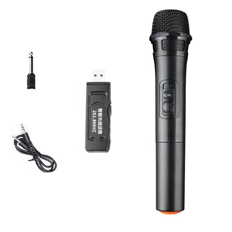 2 Channel 50Hz-15KHz Pro UHF Wireless Microphone System Cordless Mic + Receiver