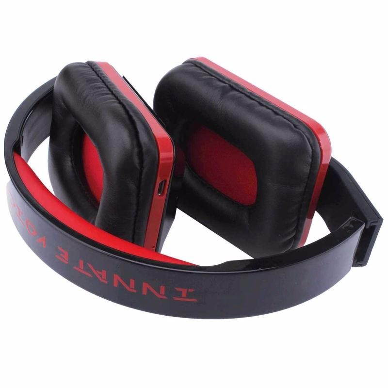 OVLENG MX111 Wireless Bluetooth Headphones Portable Earphone for iPhone Samsung Xiaomi Stereo Headset - Red