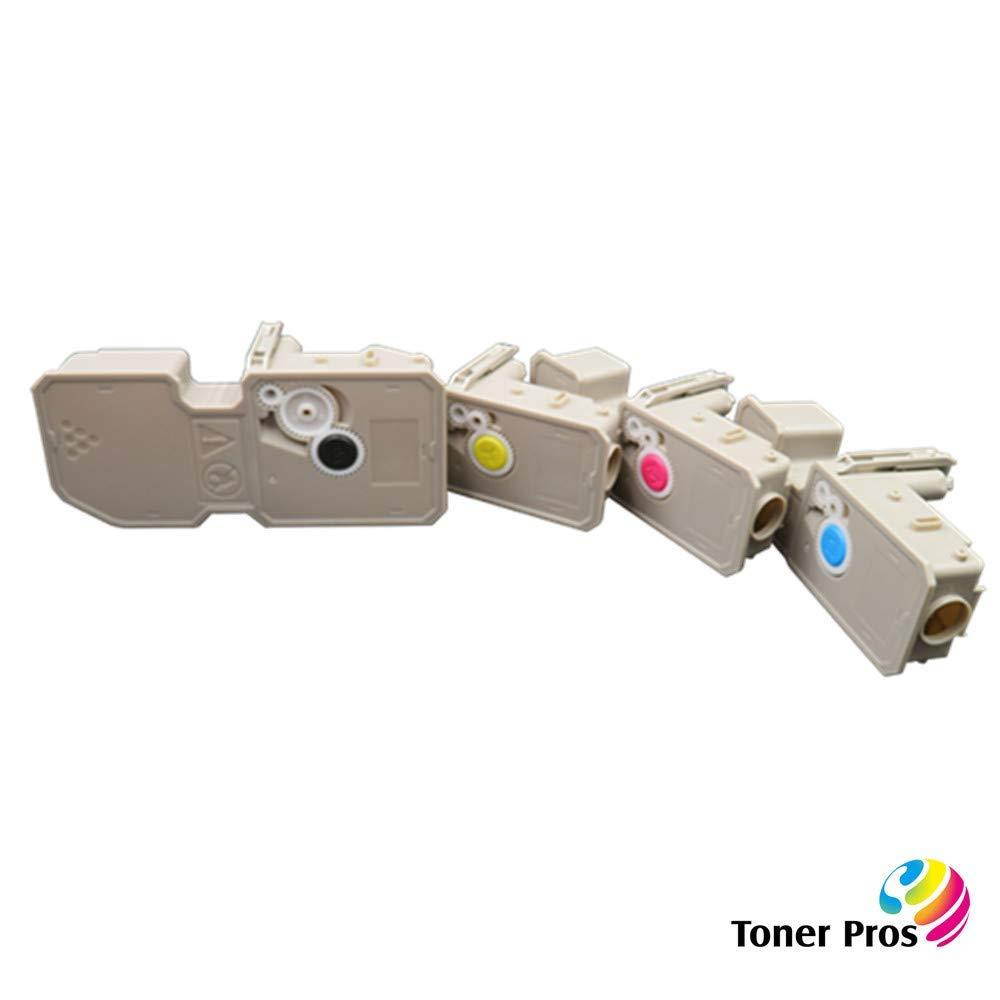 Toner Pros (TM) Compatible Toner [Limited Edition Design] Kyocera ECOSYS P5021cdn P5021cdw M5521cdn M5521cdw (4-Color-Pack: TK-5232K, TK-5232C, TK-5232M, TK-5232Y) Black 2,600 & Colors 2,200 Pages
