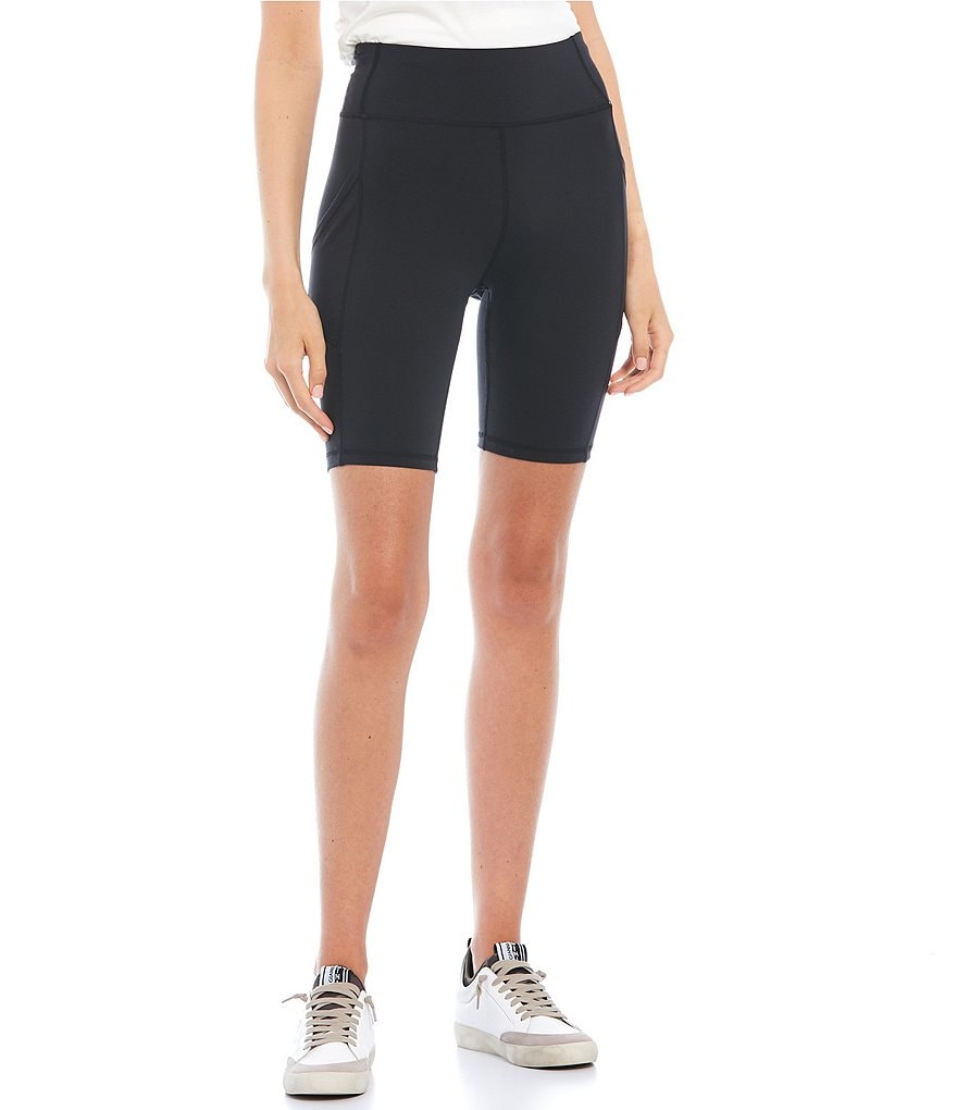 Guess Brynn Tropical Floral Mid Rise Linen Shorts