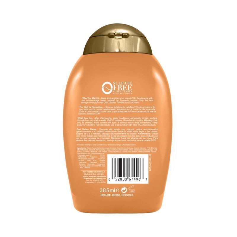 OGX Golden Turmeric Conditioner - 13oz
