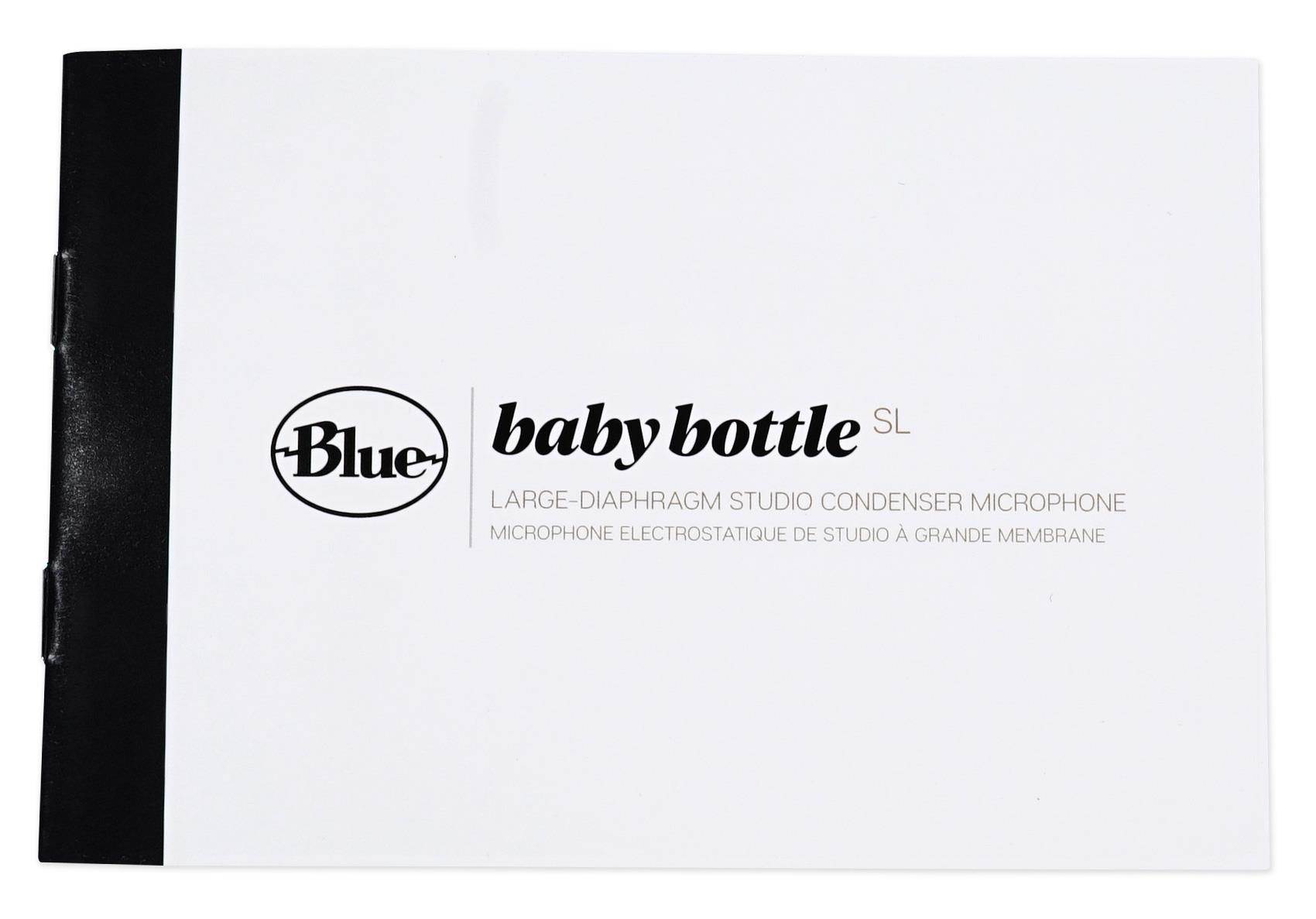 BLUE Baby Bottle SL Large-Diaphragm Studio Condenser Microphone