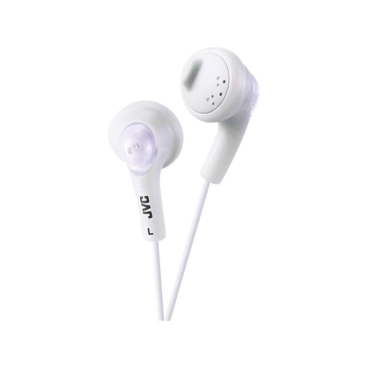 JVC White HAF160W Gumy Earbuds