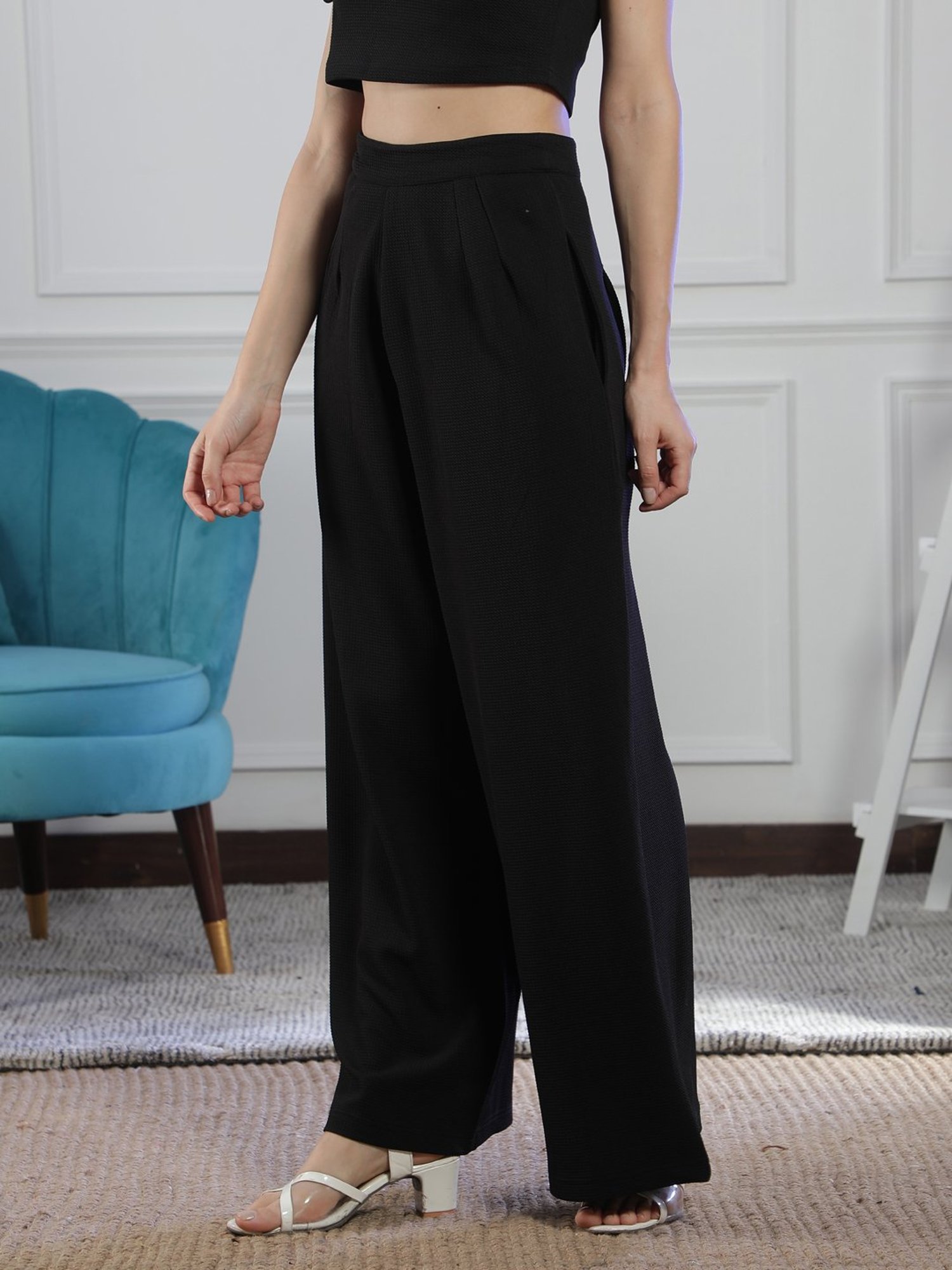 NEUDIS Black Trousers