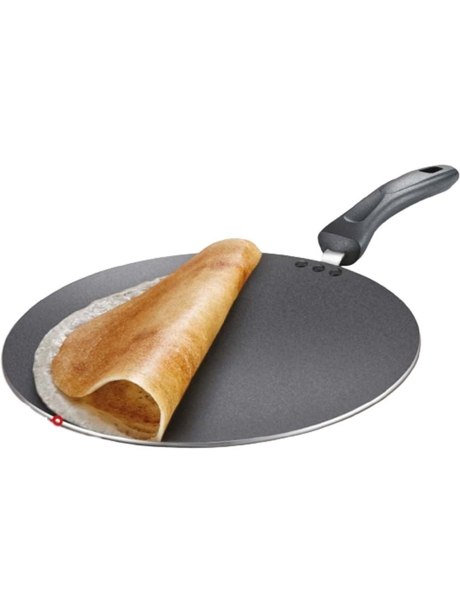 JUDGE Deluxe Thick Guage Black Aluminium 32 cm Induction Tawa (5 L)